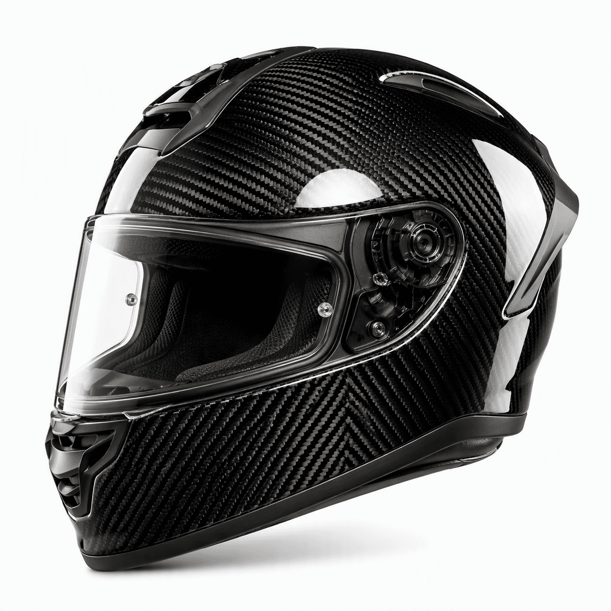 Carbon Fiber Full-Face Helmet